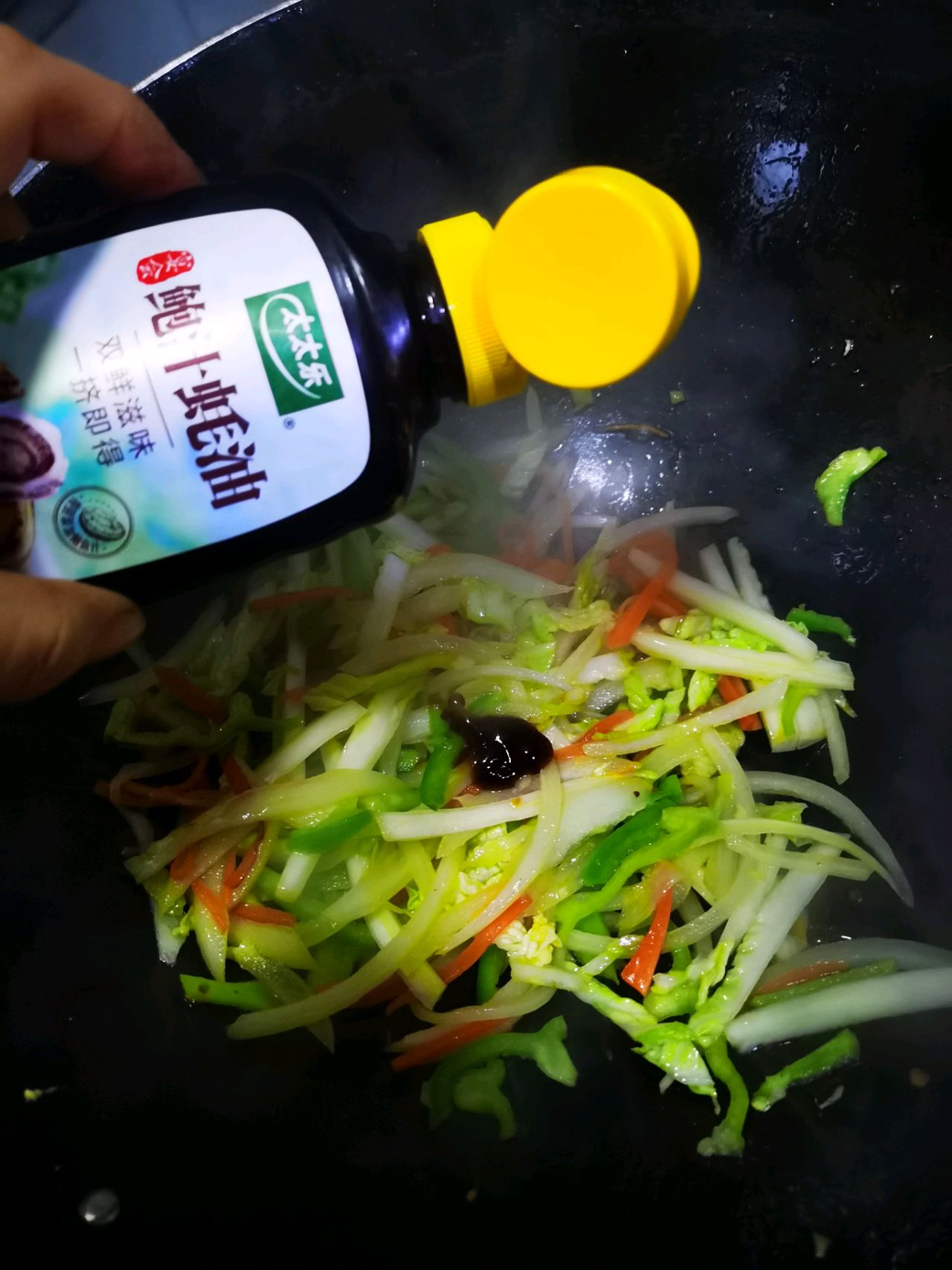 素焖灌饼丝
