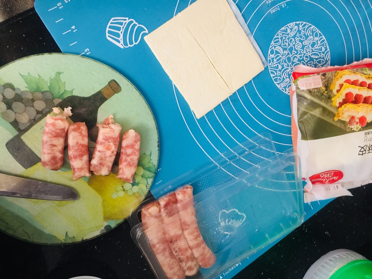 酥皮烤肠