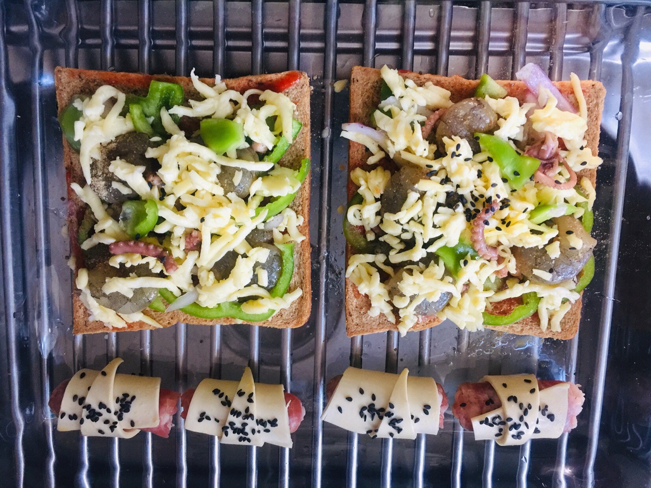 酥皮烤肠