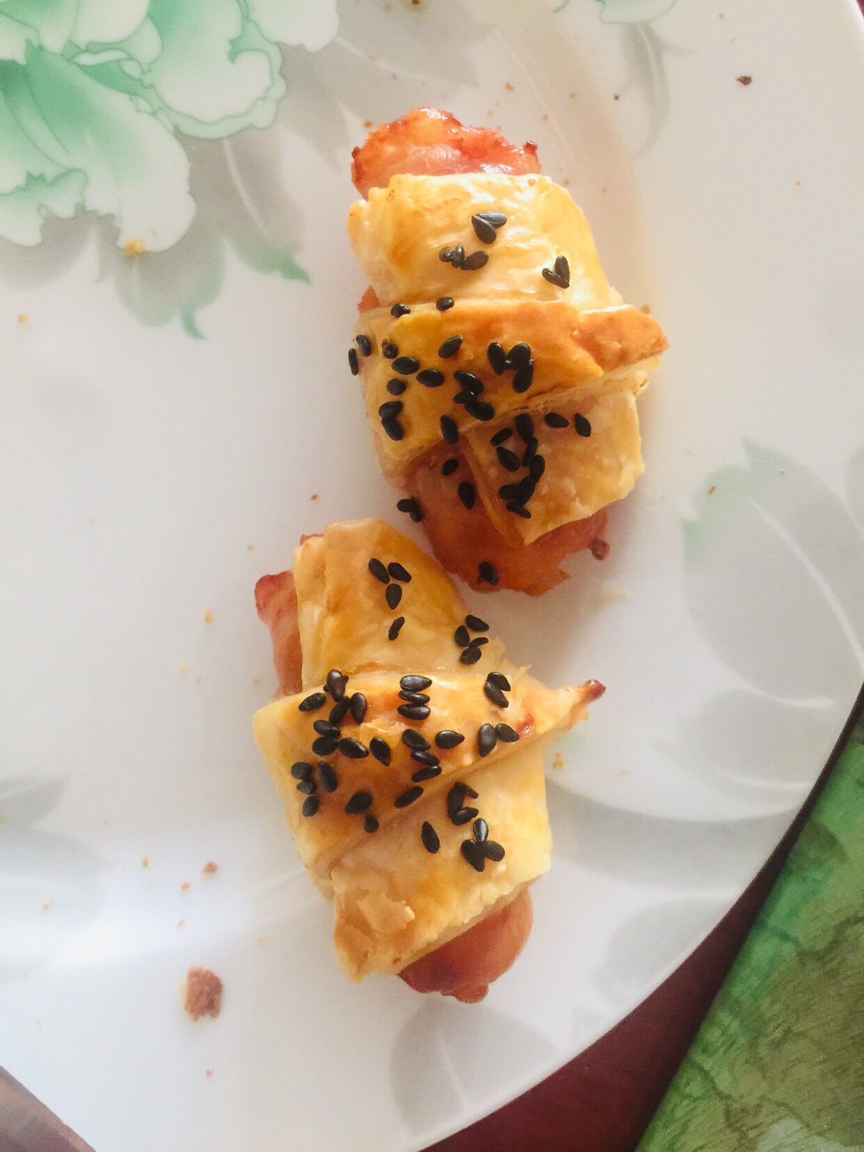 酥皮烤肠