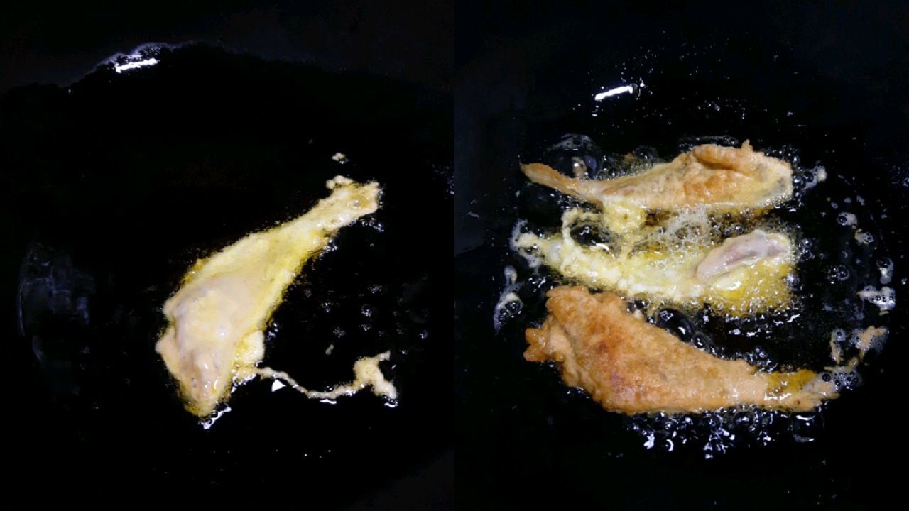 酥软油炸小黄鱼