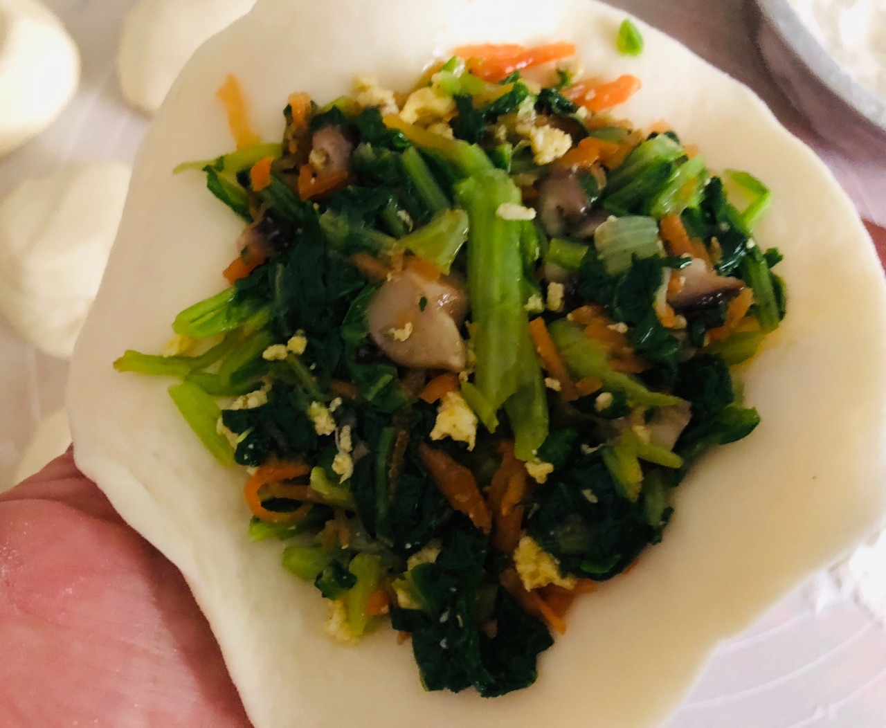 素馅大包子