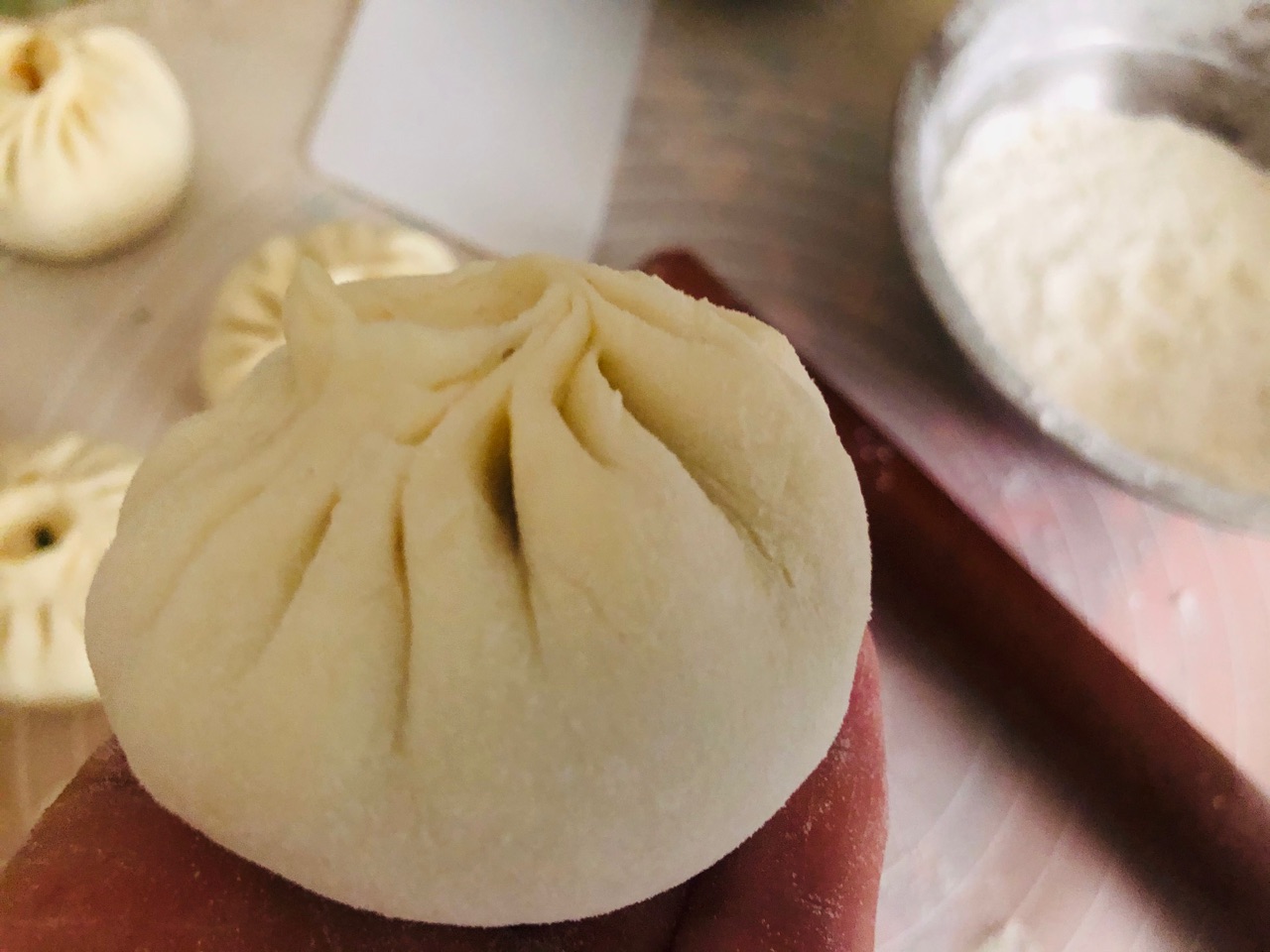 素馅大包子