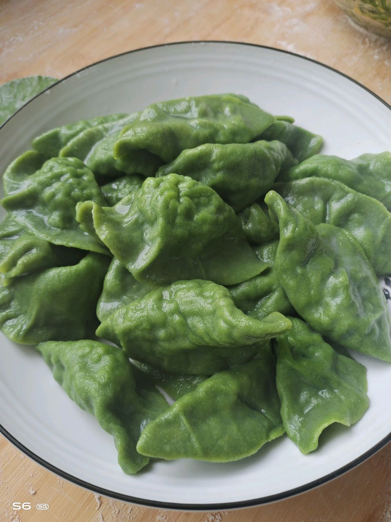 素馅饺子