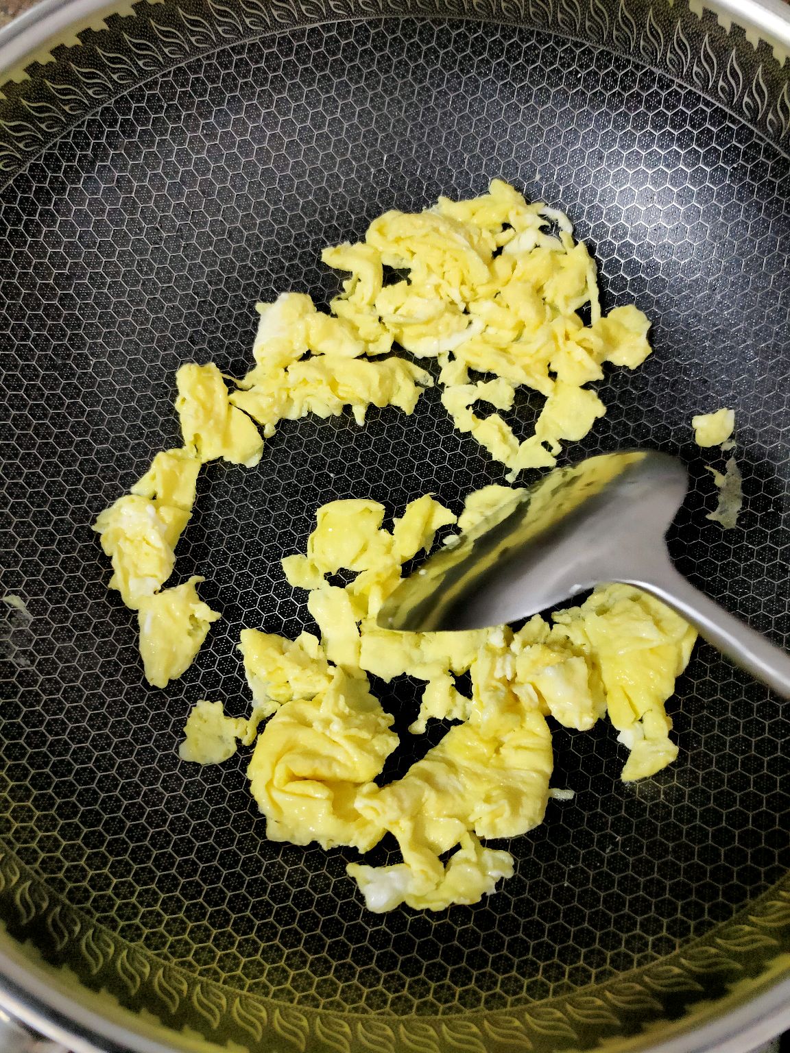 素馅韭菜饼