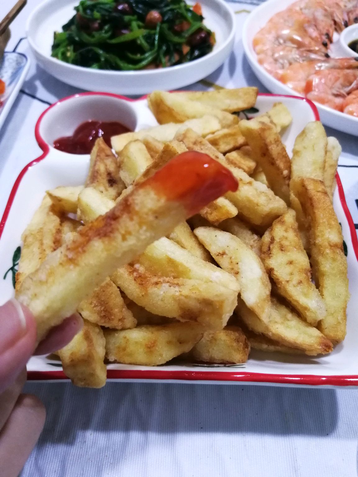 酥香不塌的薯条