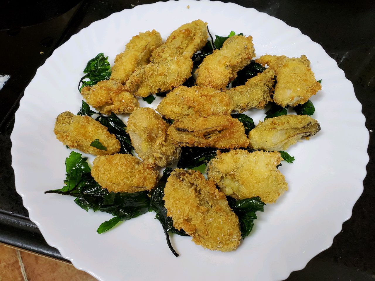 酥炸黄金蚝