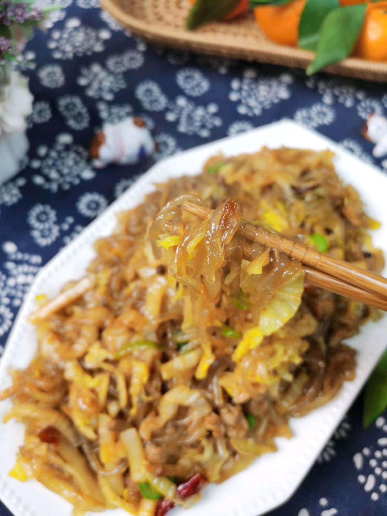 酸菜炒粉条
