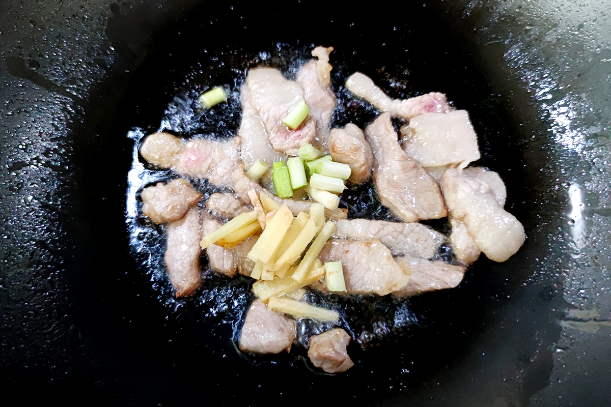 酸菜炒粉条