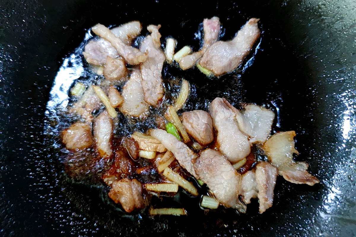 酸菜炒粉条