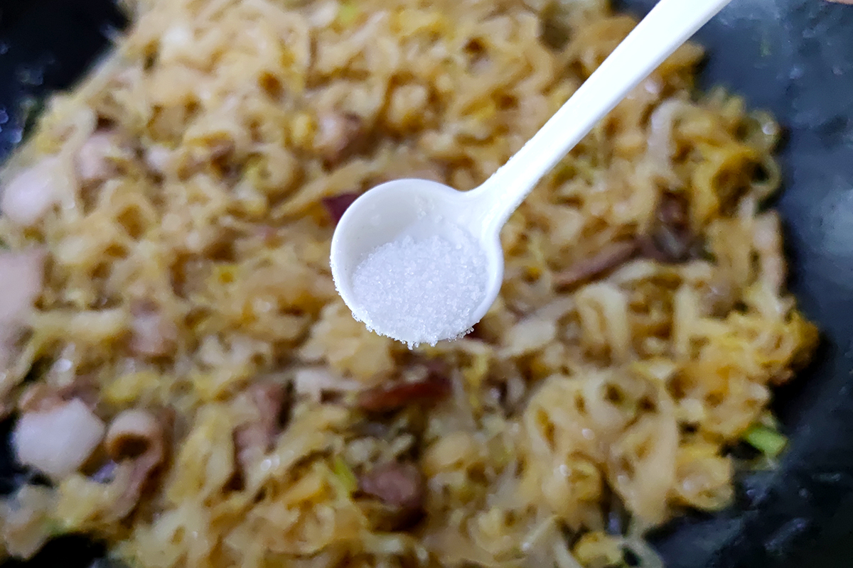 酸菜炒粉条