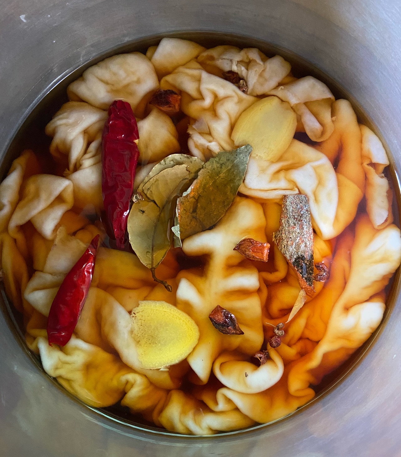 酸菜炒卤大肠
