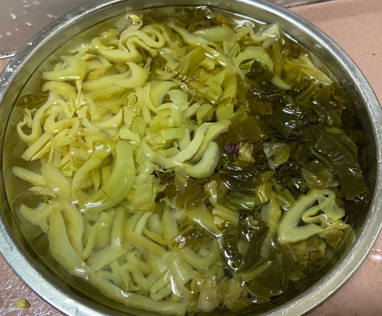 酸菜炒卤大肠