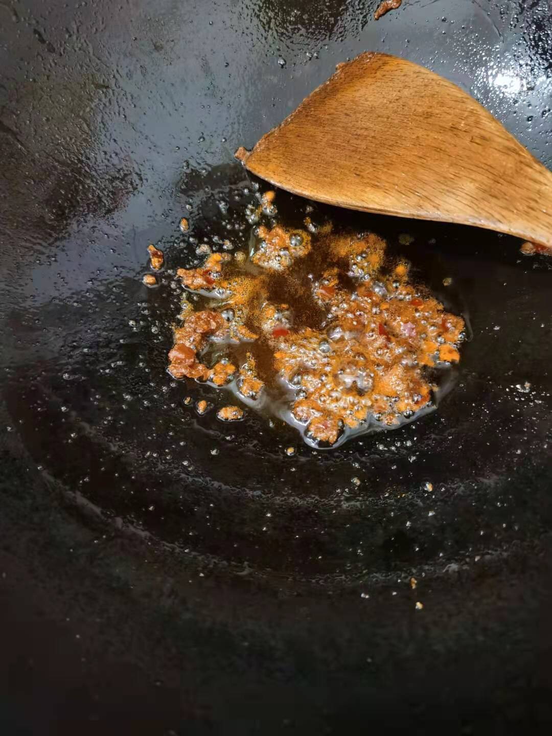 酸菜炒肉沫