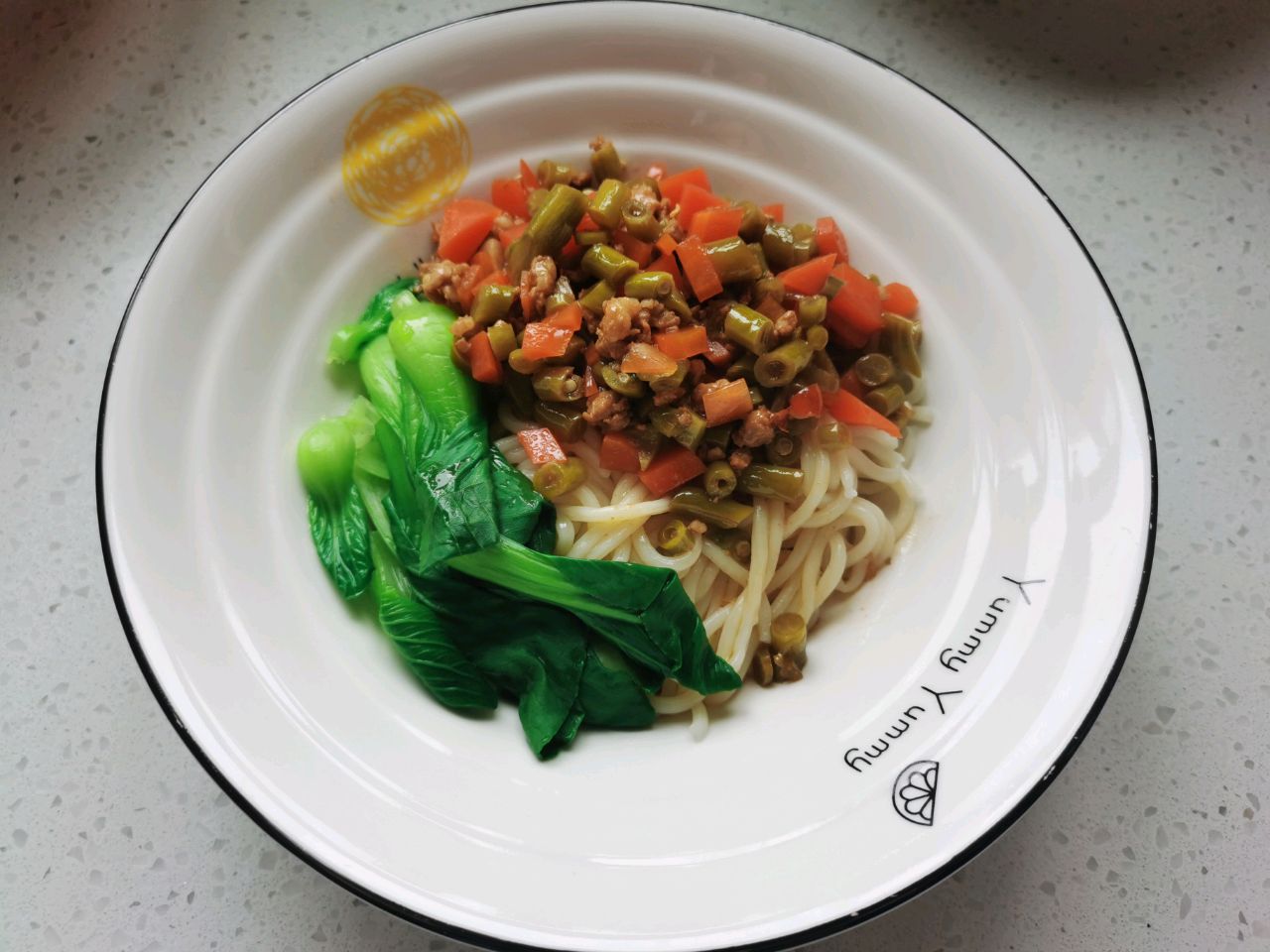 酸菜肉末面