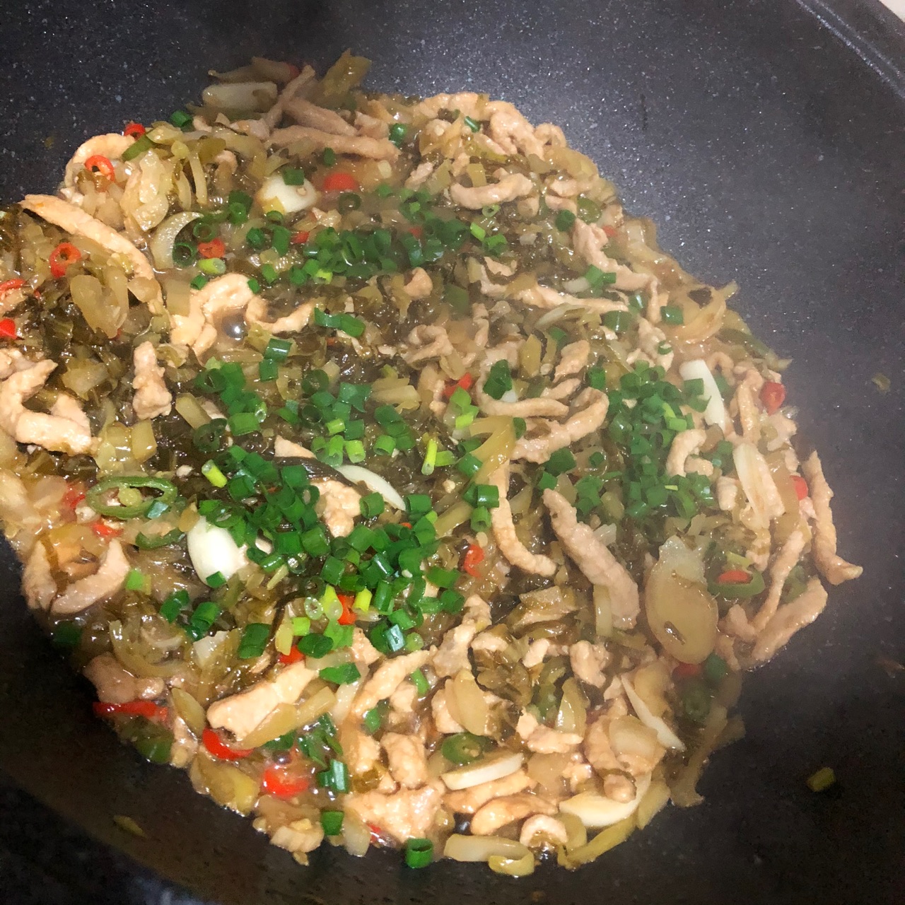酸菜肉丝面