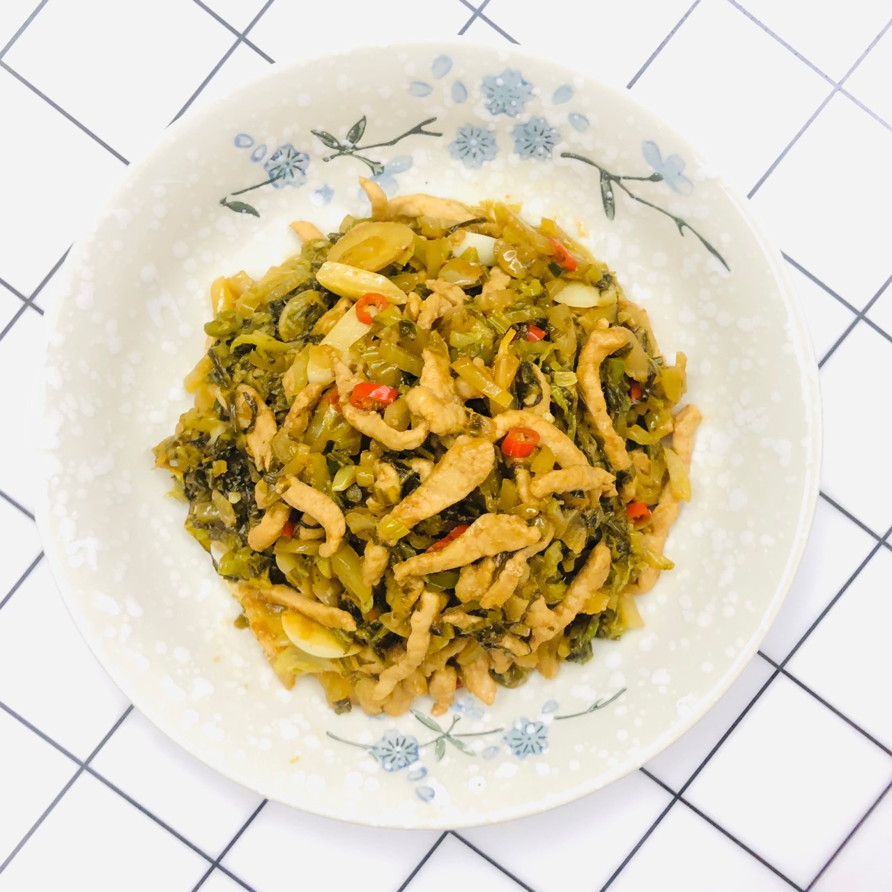 酸菜肉丝面