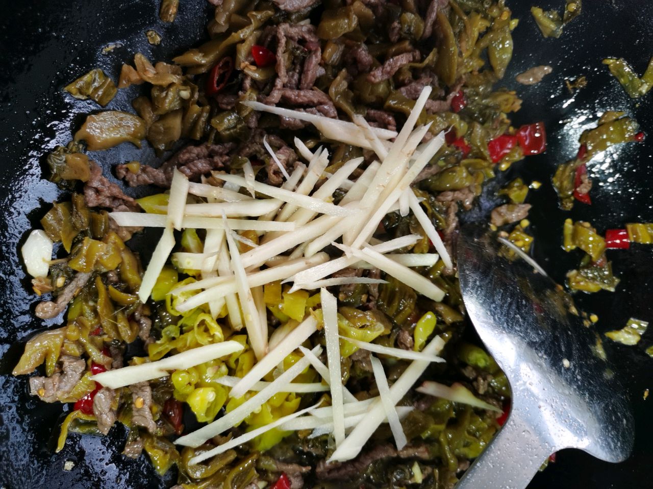 酸菜肉丝（臊子）