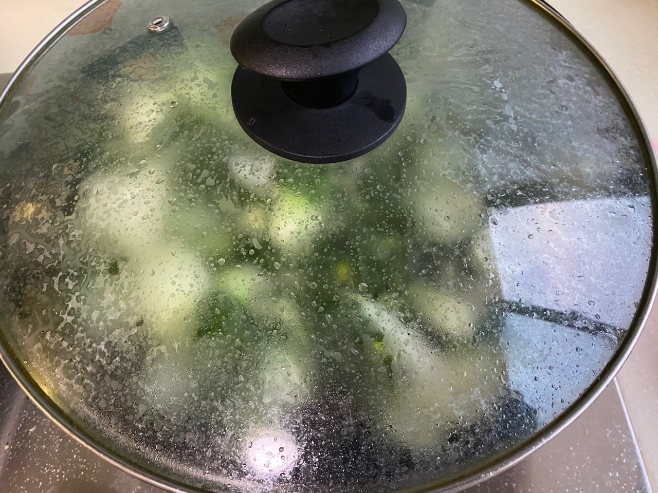 蒜炒高山菜（鹤斗白苗）