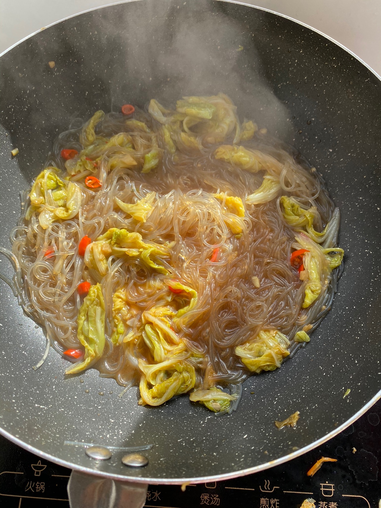 酸辣白菜粉丝