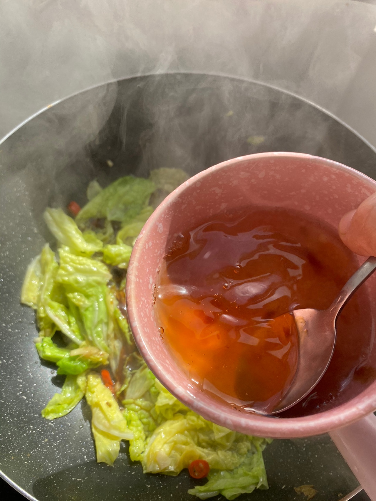 酸辣白菜粉丝