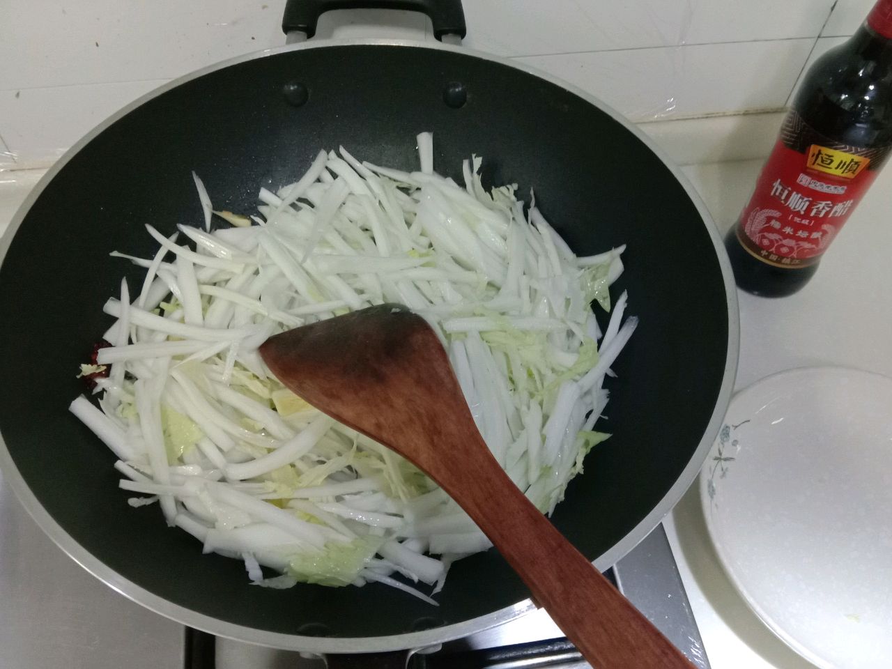 酸辣白菜梗