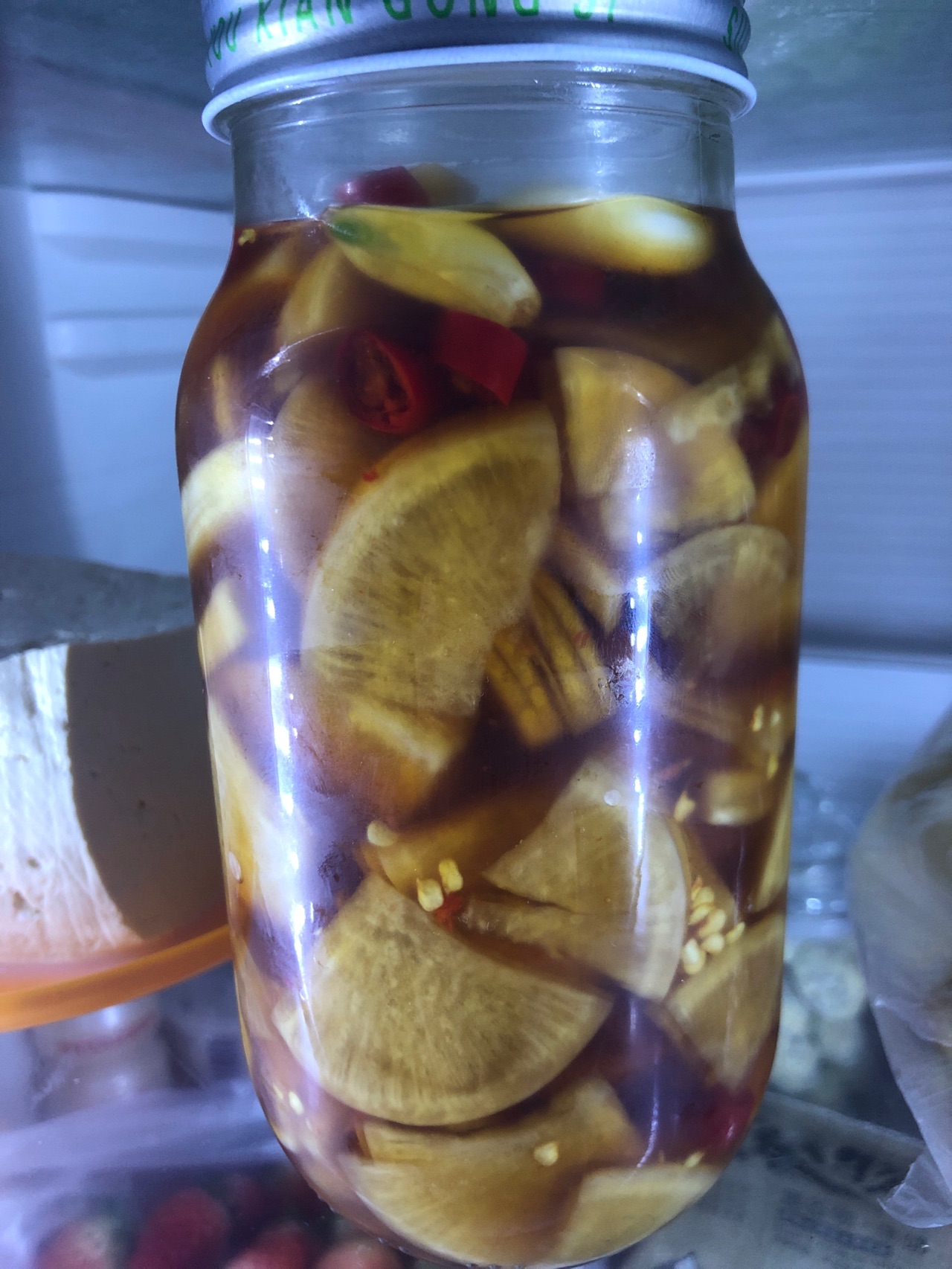 酸辣白萝卜