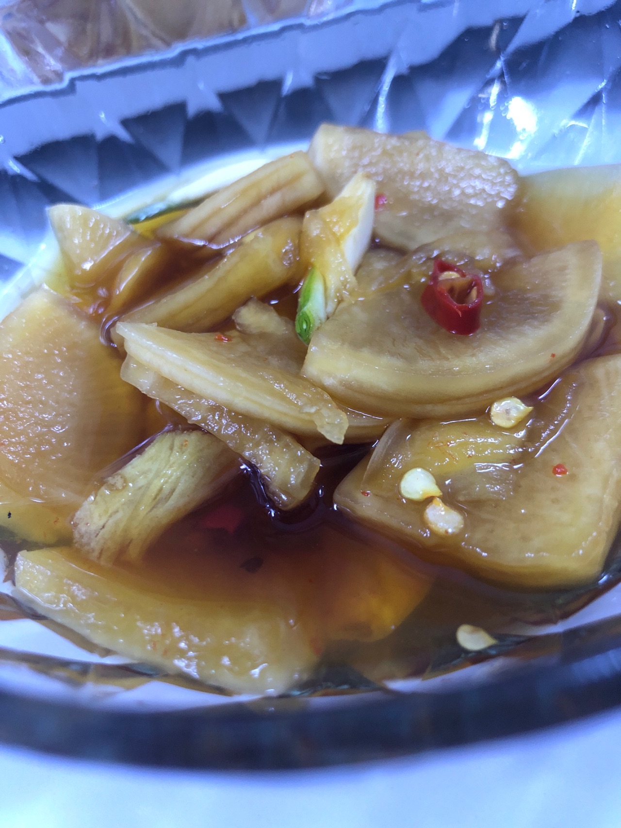 酸辣白萝卜