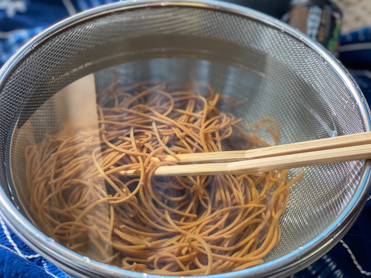酸辣海鲜荞面