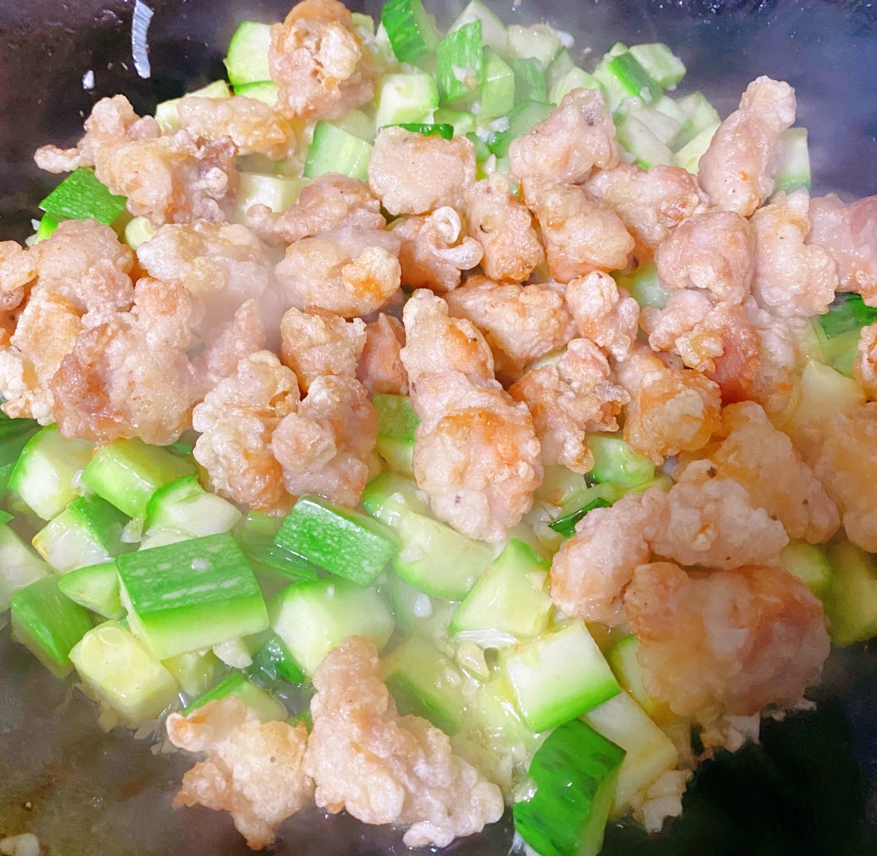 酸辣鸡块