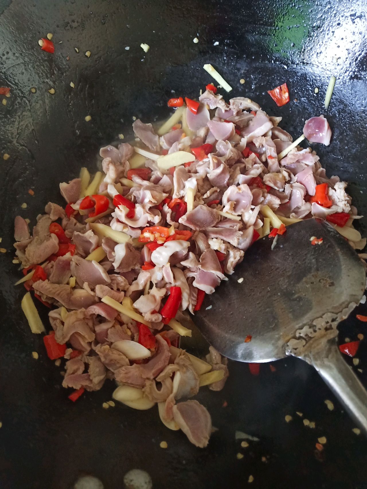 酸辣鸡杂