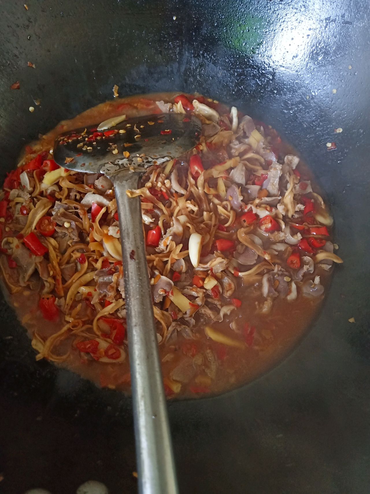 酸辣鸡杂