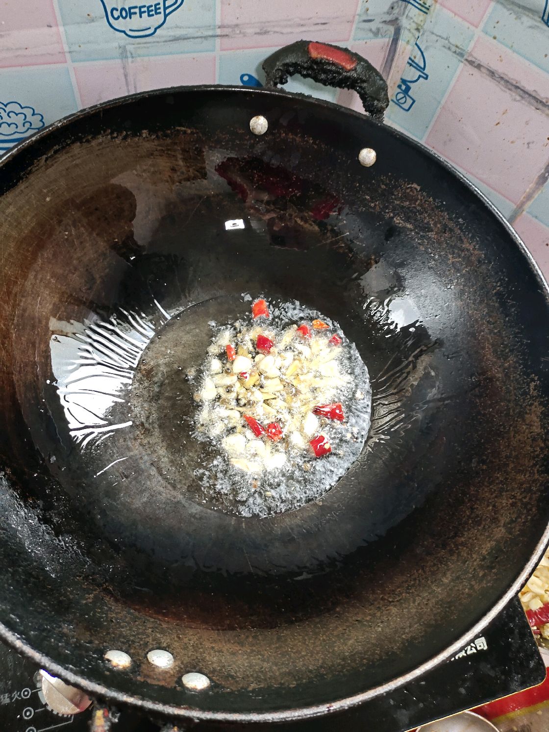 酸辣椒炒牛肚
