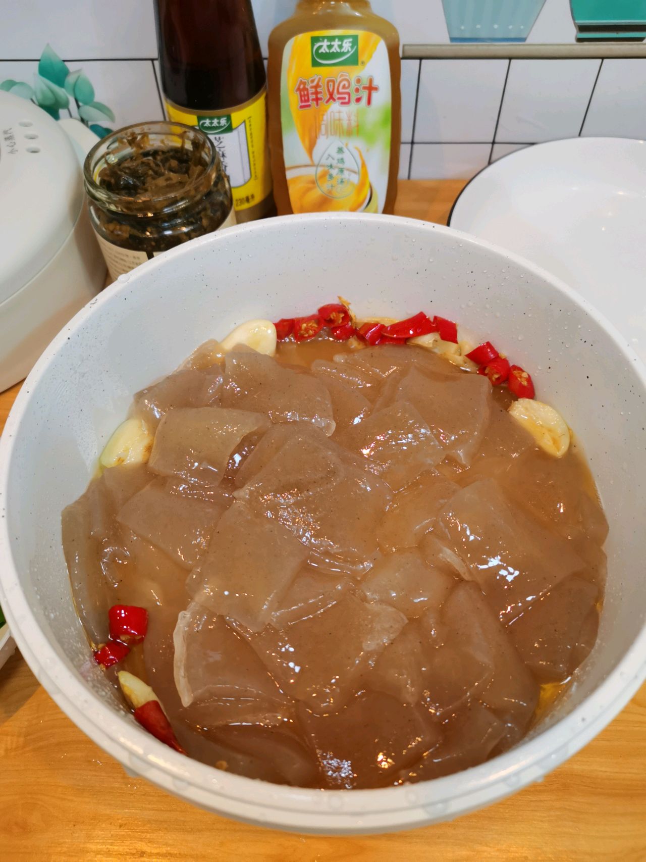 酸辣可口的酸菜魔芋小炒