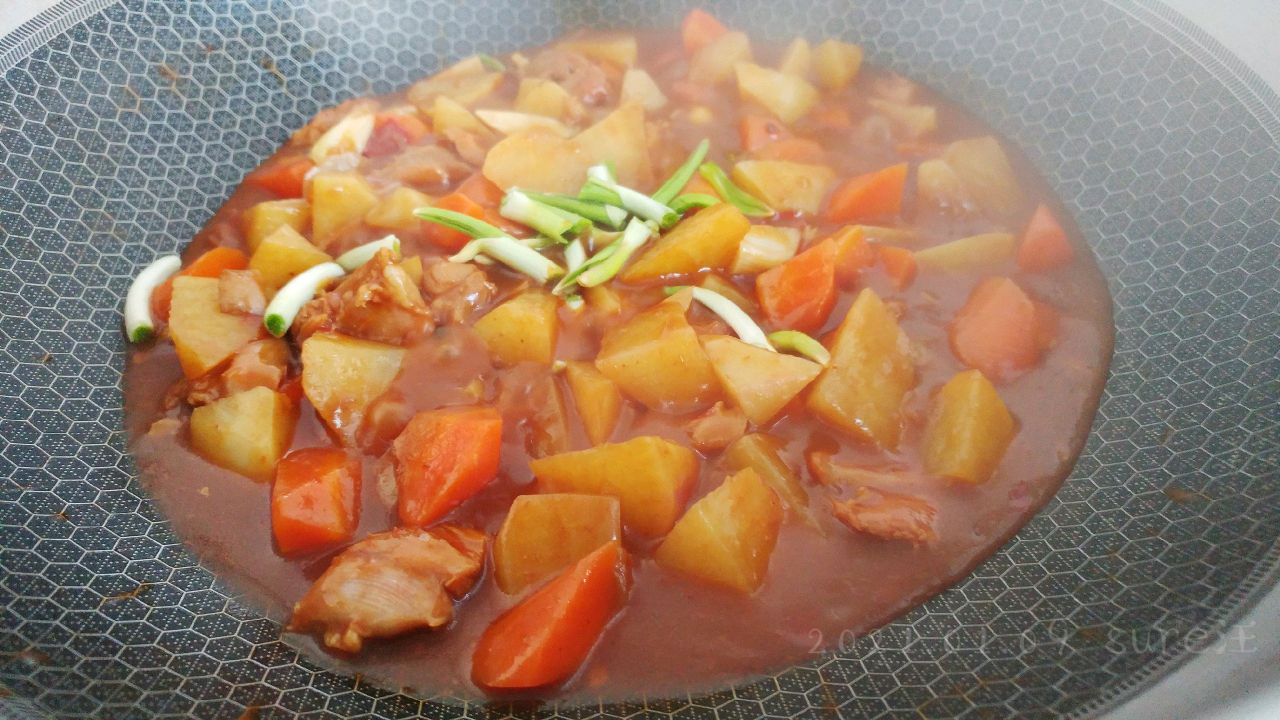蒜辣萝卜豆瓣鸡