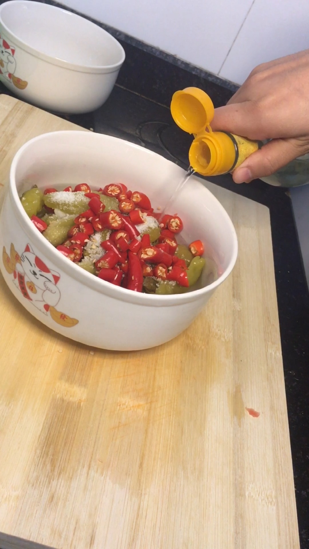酸辣萝卜条泡菜