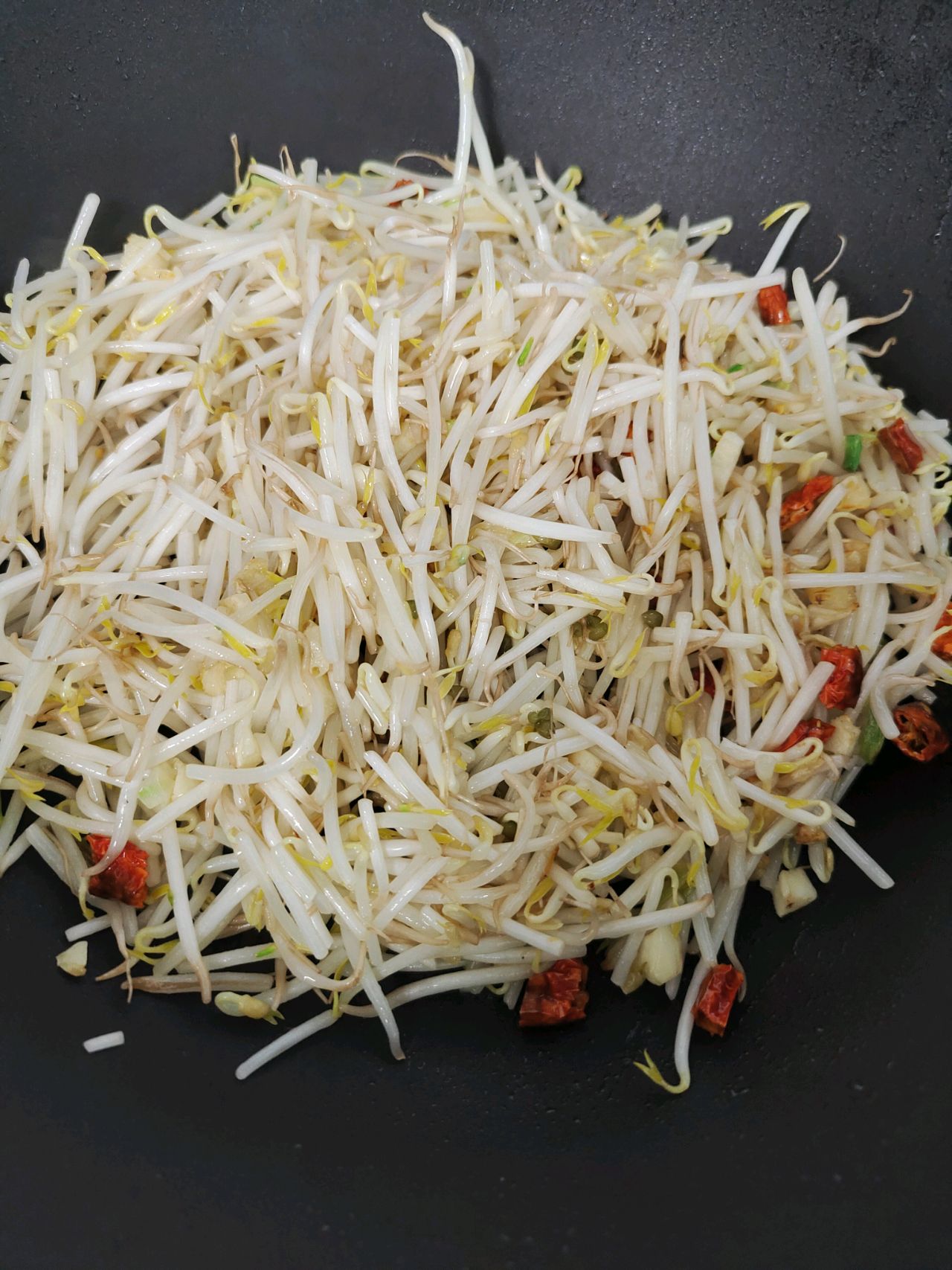酸辣绿豆芽