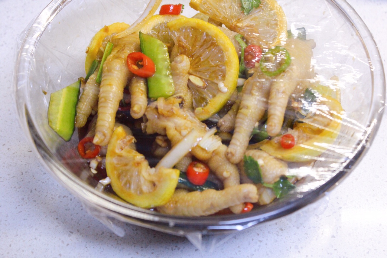 酸辣柠檬凤爪 | 酸辣开胃小食