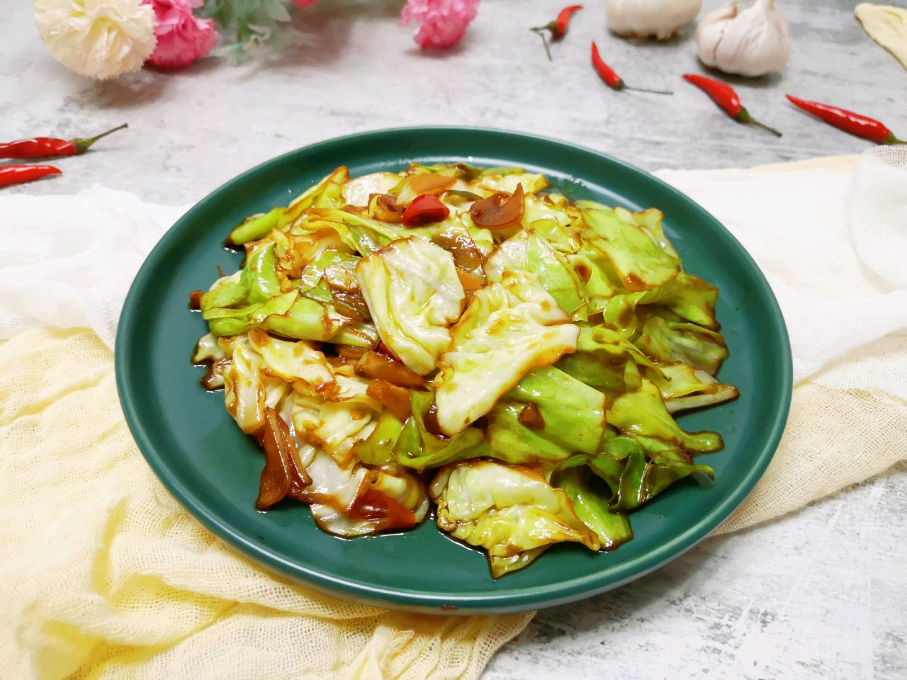 酸辣手撕包菜