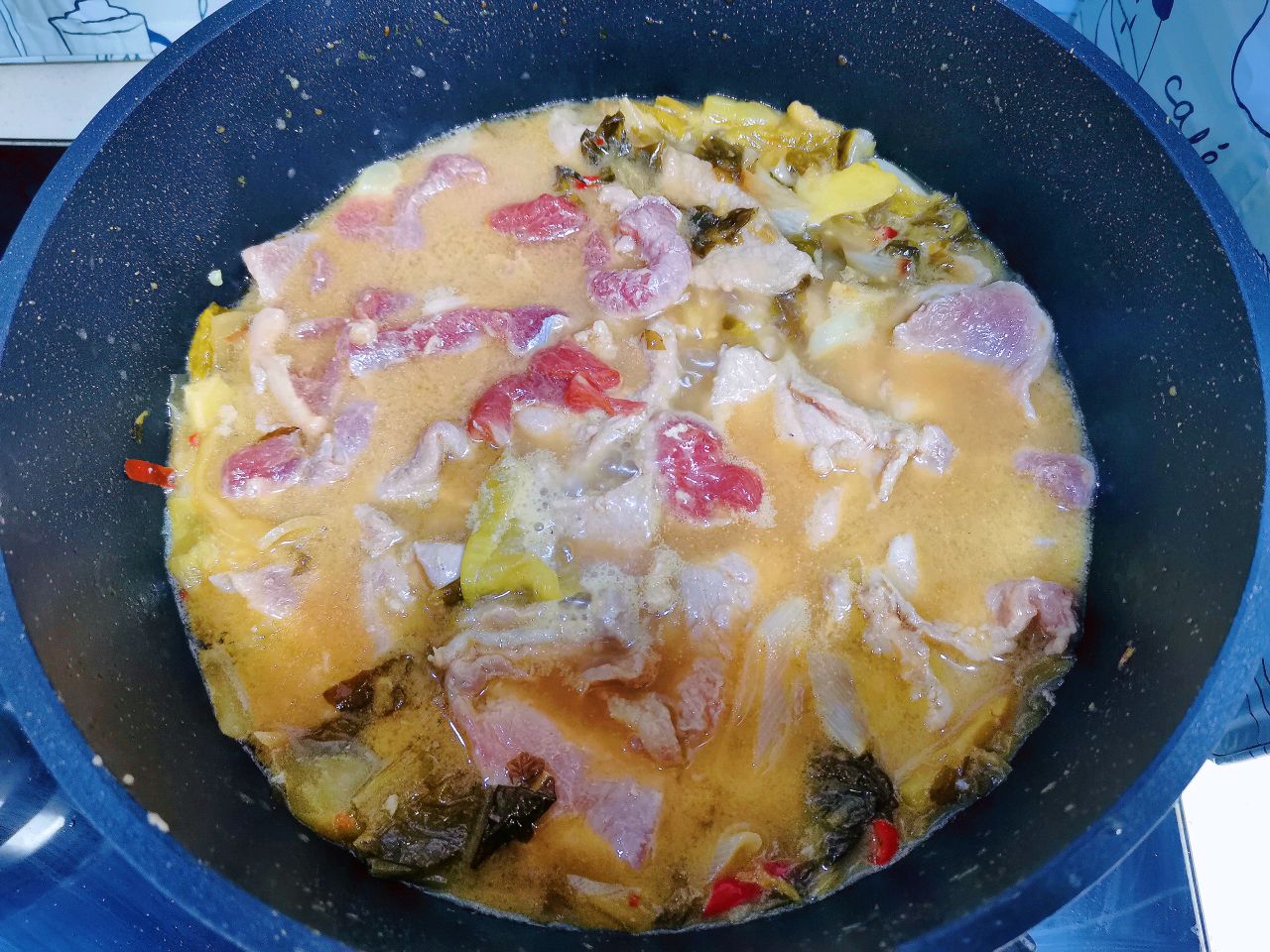 酸辣鲜香 酸菜肉片