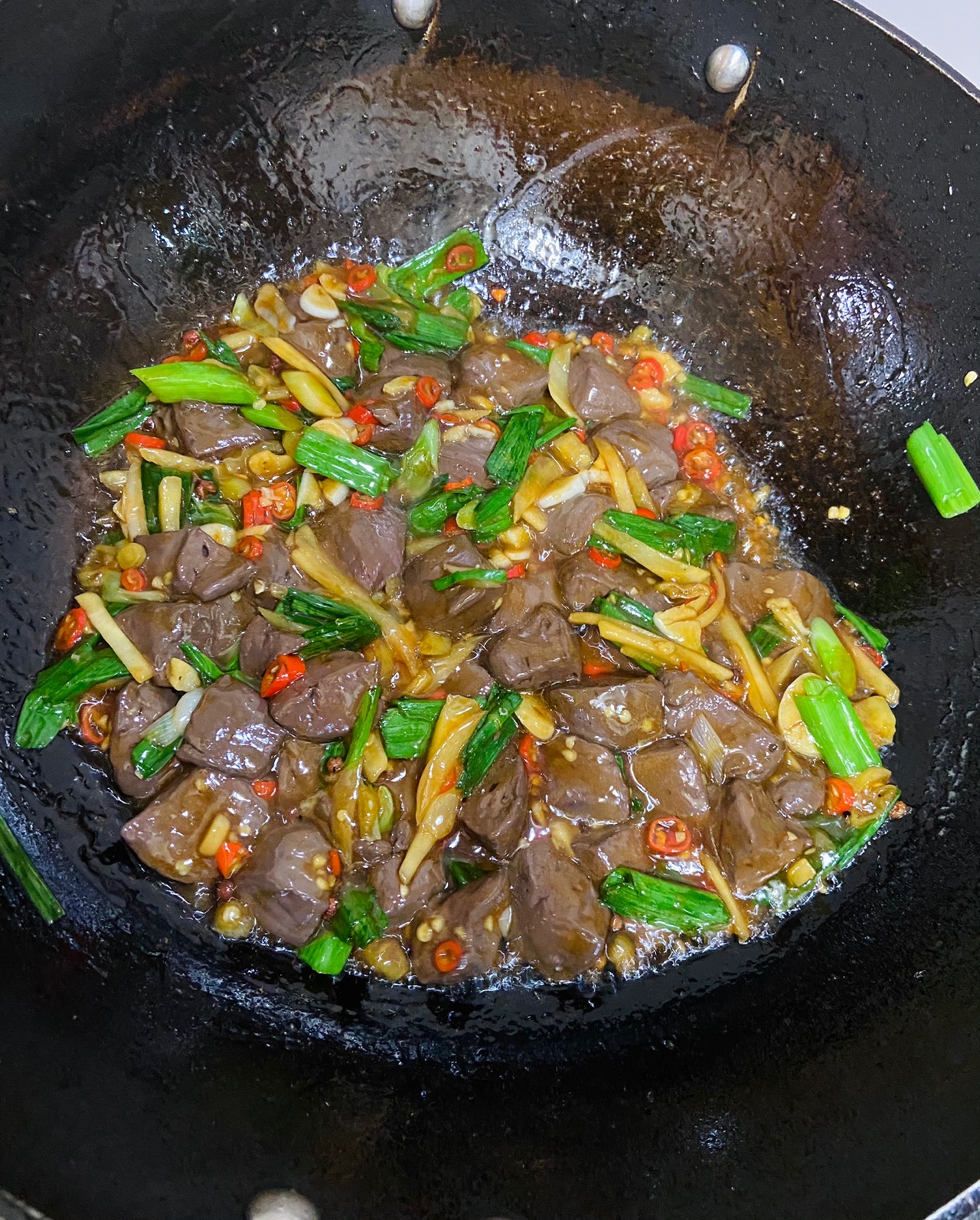 酸辣鸭血