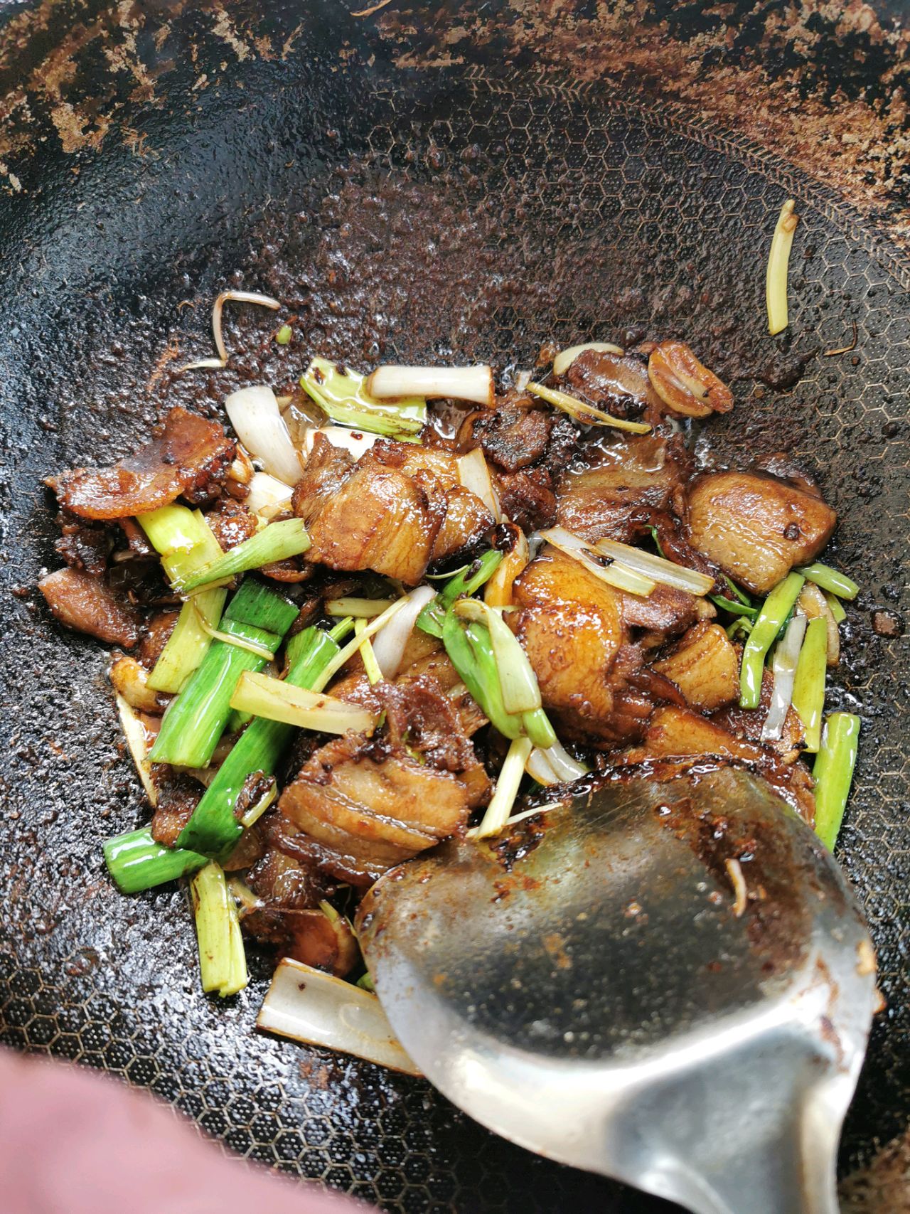 蒜苗炒回锅肉