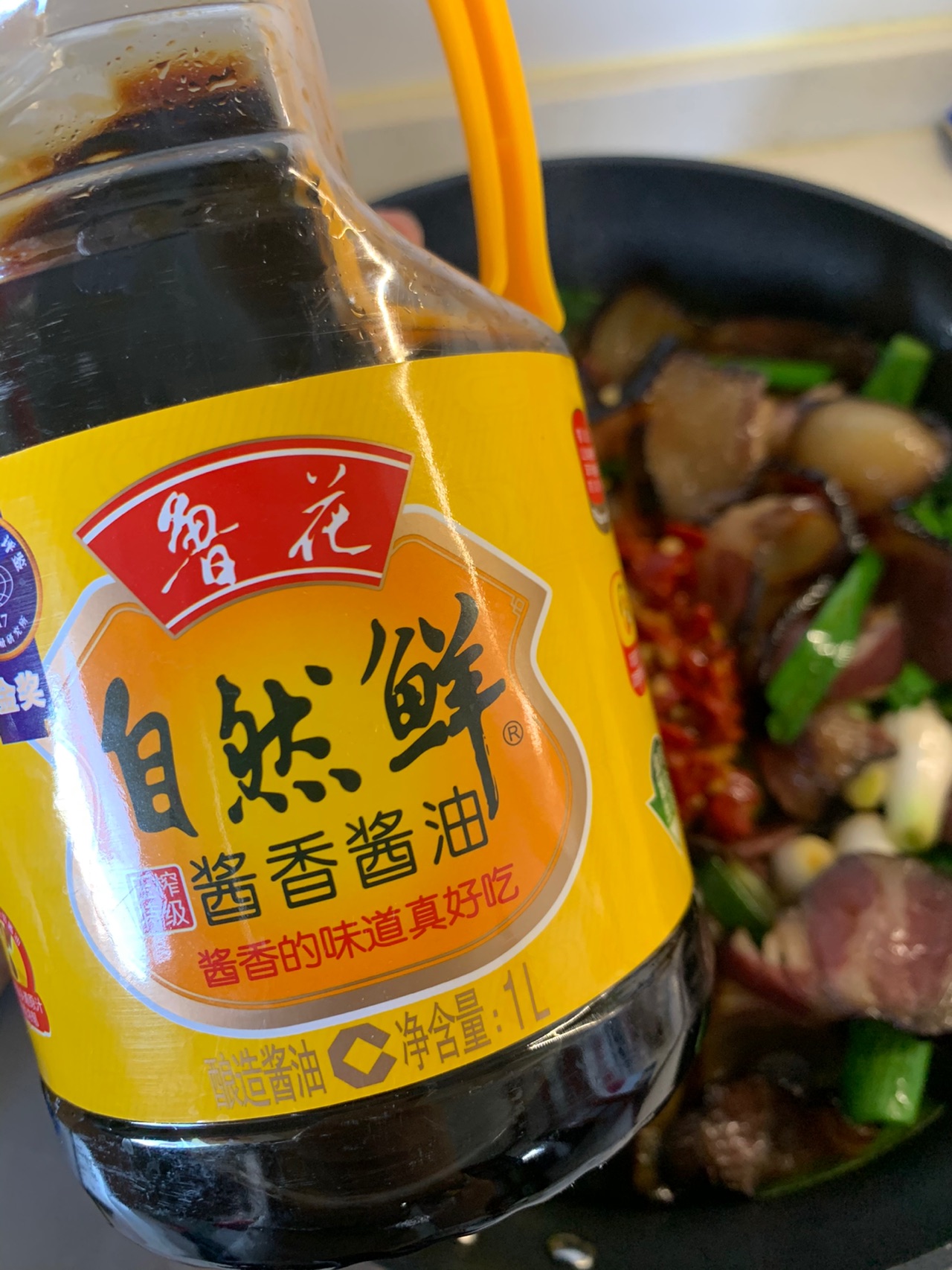 蒜苗炒腊肉