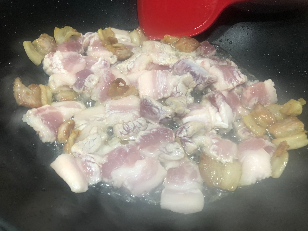 蒜苗炒肉