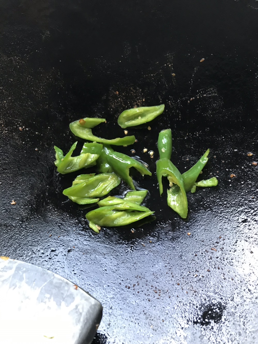 蒜苗辣椒炒腊肉
