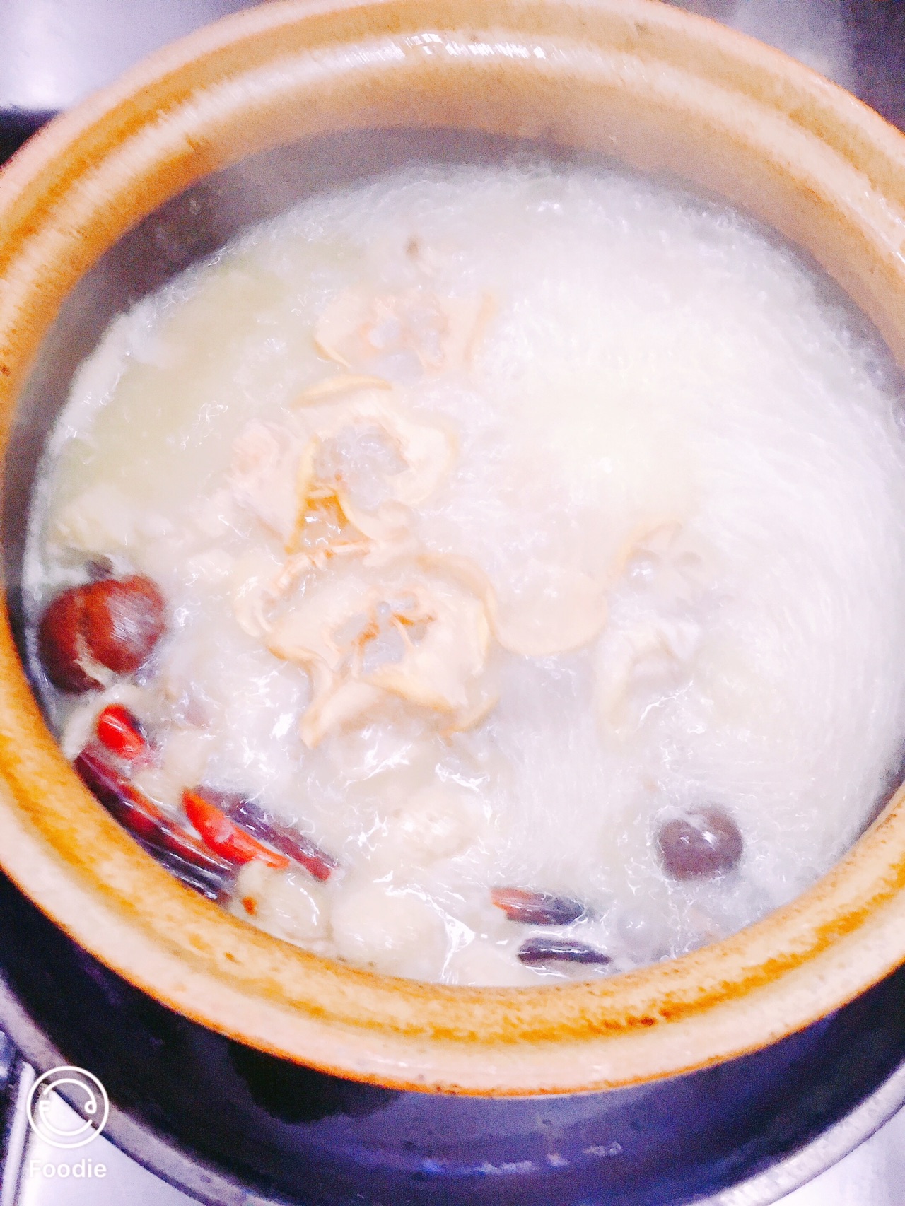 酸木瓜火腿炖鸡
