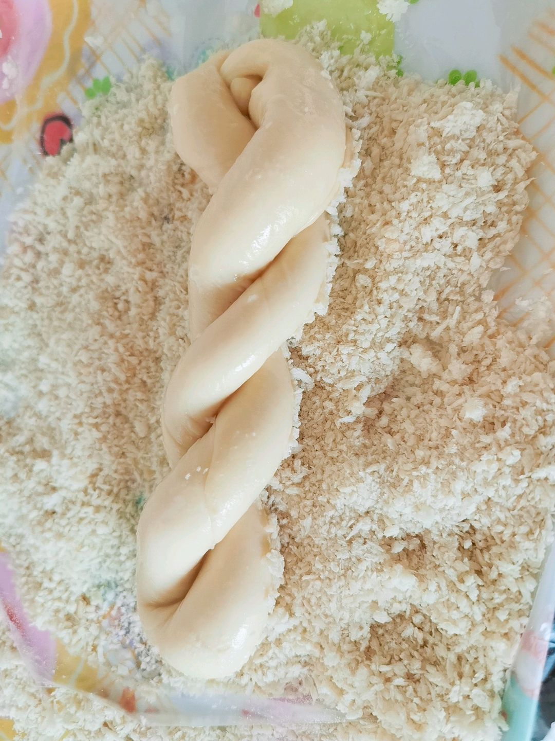 酸奶爆浆麻花