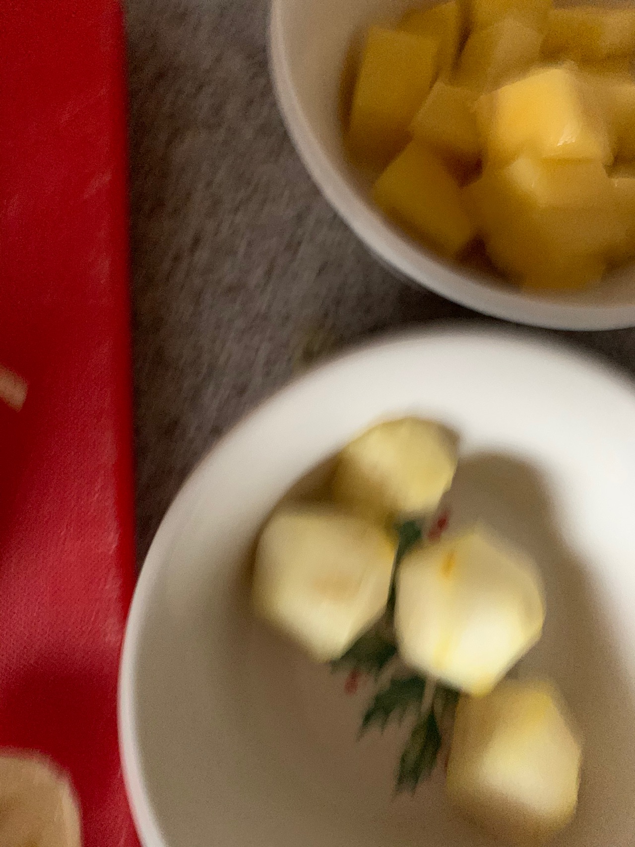 酸奶麦片水果碗+香妃柚芒果奶昔