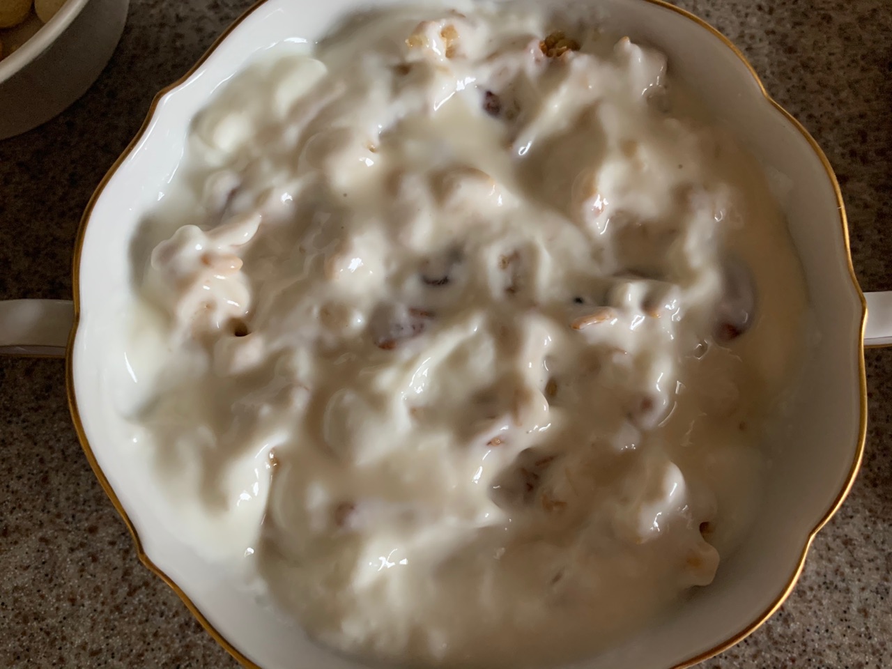 酸奶麦片水果碗+香妃柚芒果奶昔