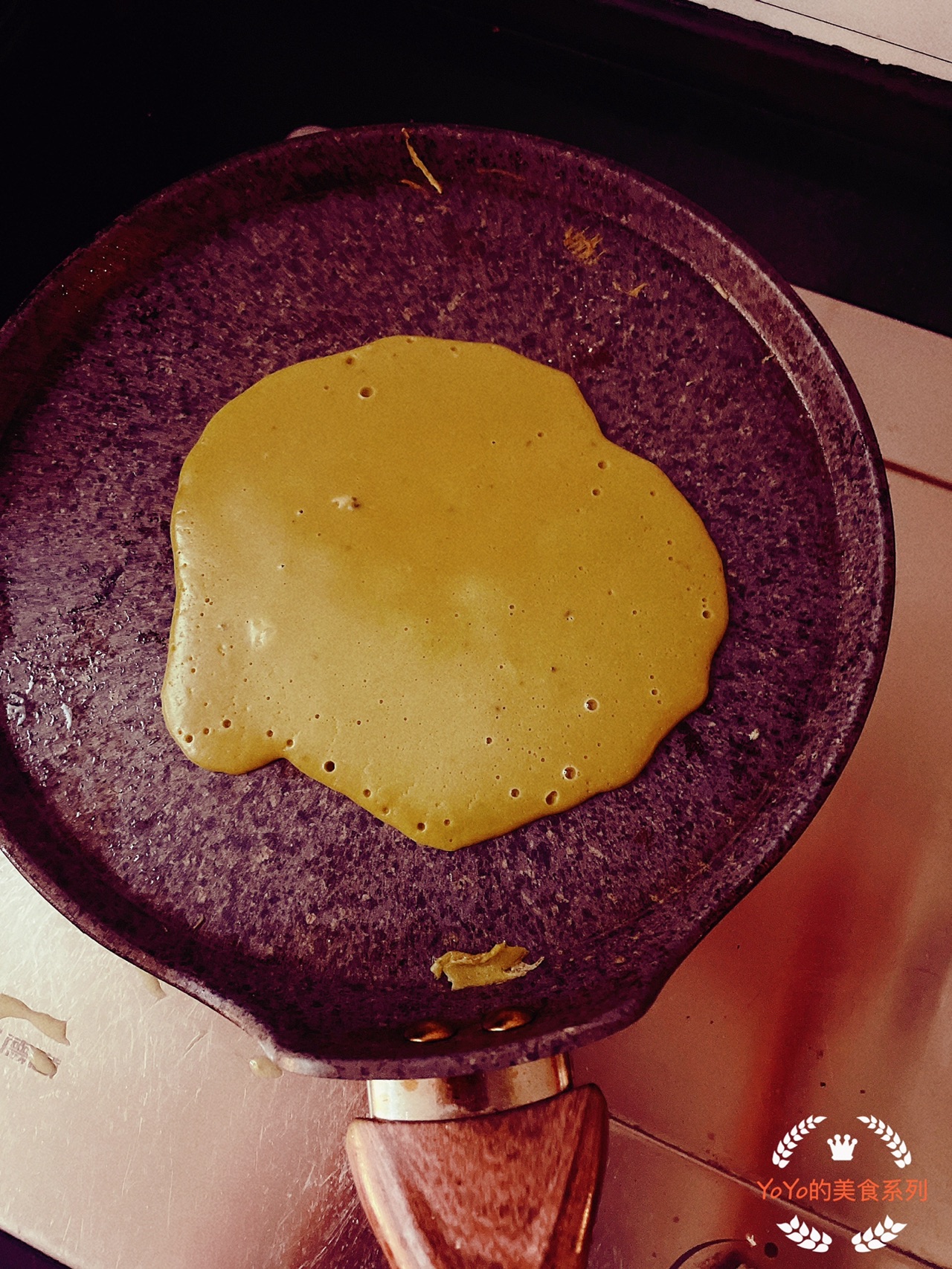 酸奶抹茶松饼